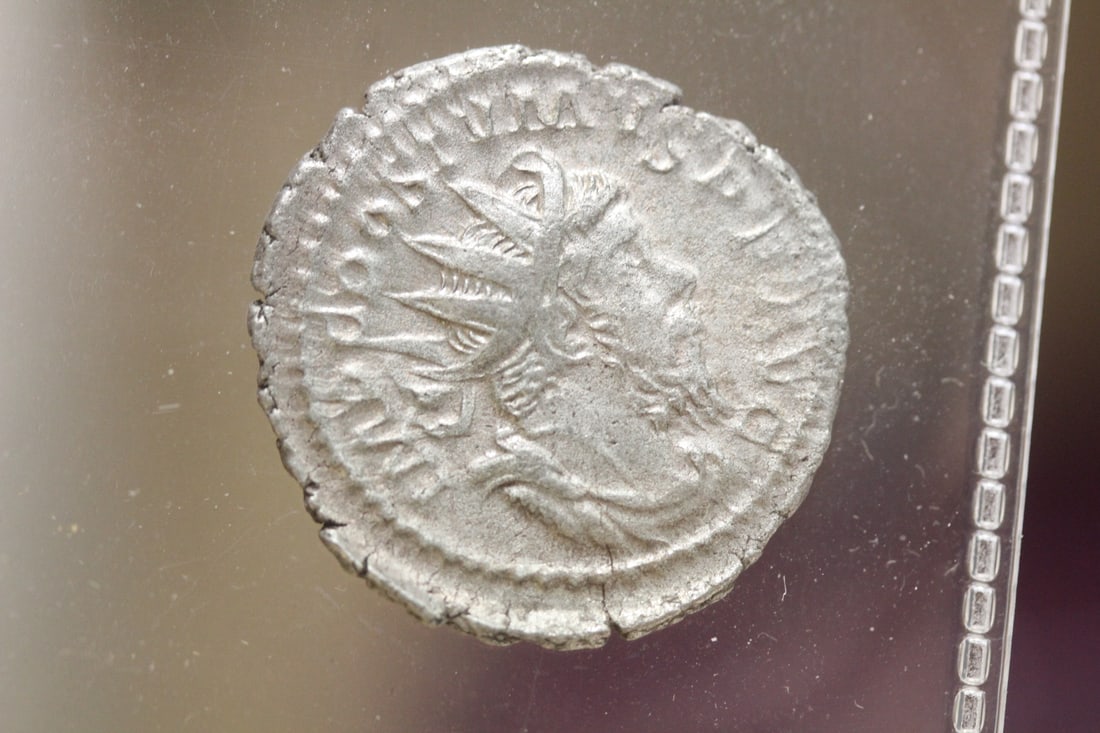Rare Ancient Silver Coin: nice size