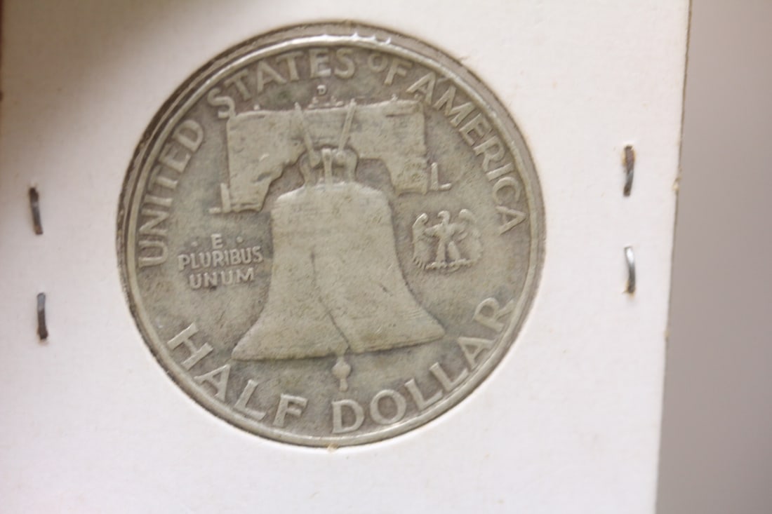 1957-D Franklin Half Dollar - 2