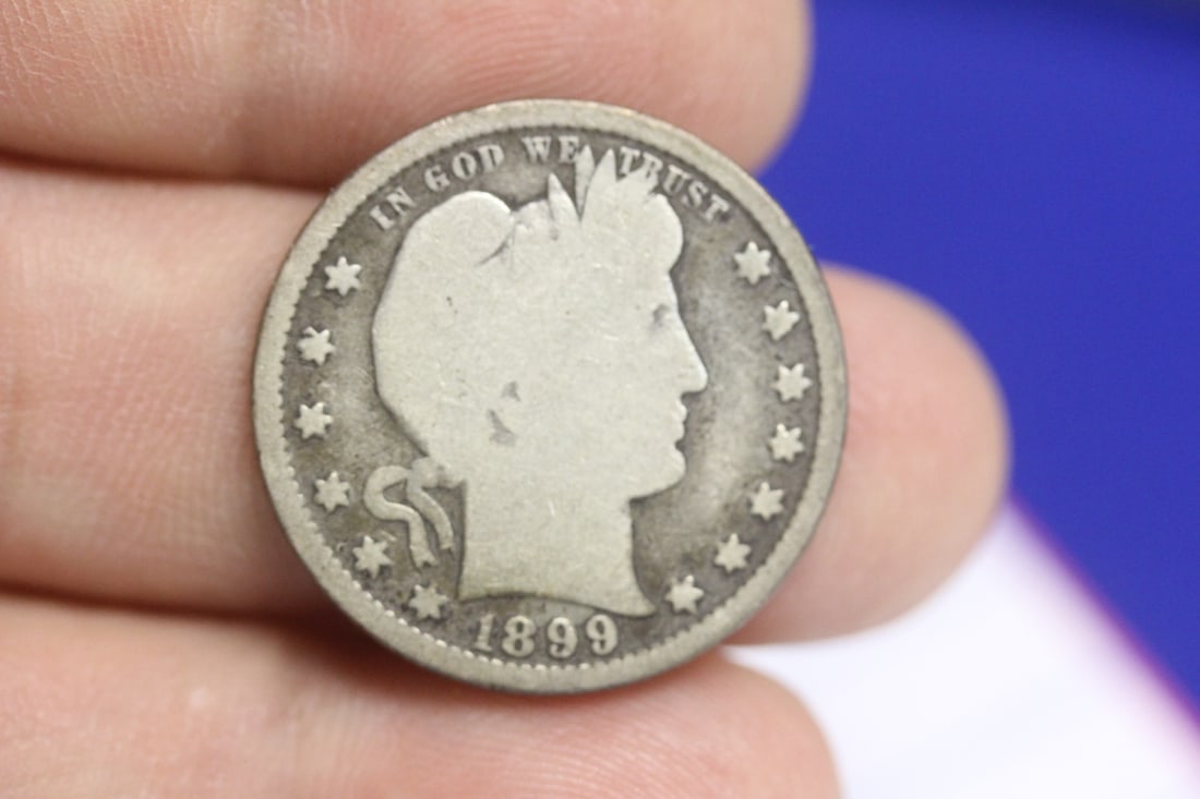 1899 Barber Quarter: as shown