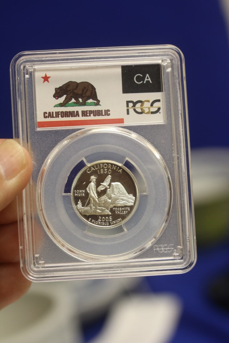 PCGS Graded Silver Quarter - 2