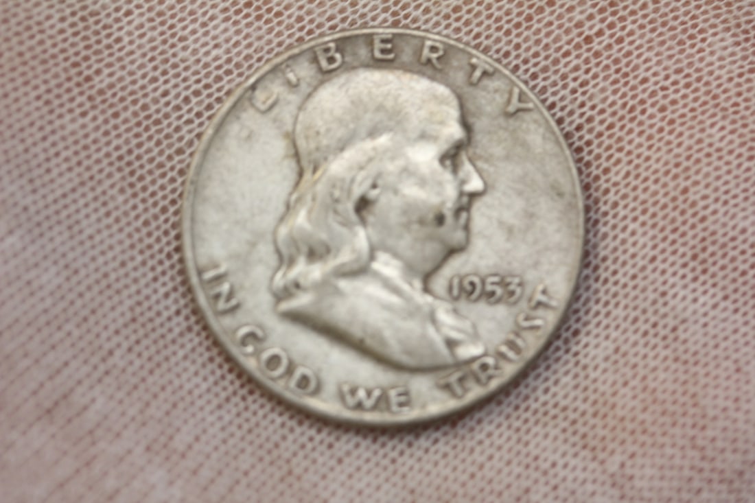 1953-D Franklin Half Dollar: 90% Silver