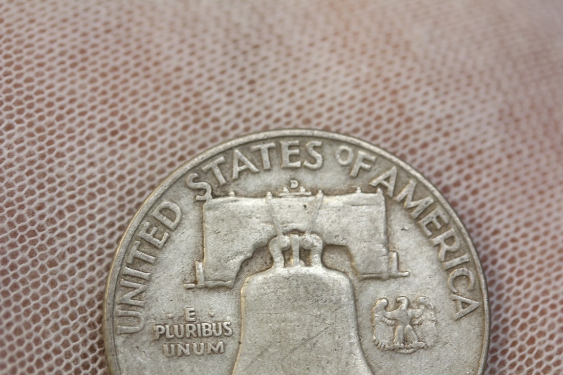1953-D Franklin Half Dollar - 3