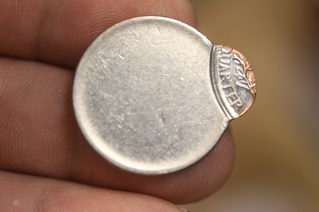 Off Center Mint Error Quarter: as shown