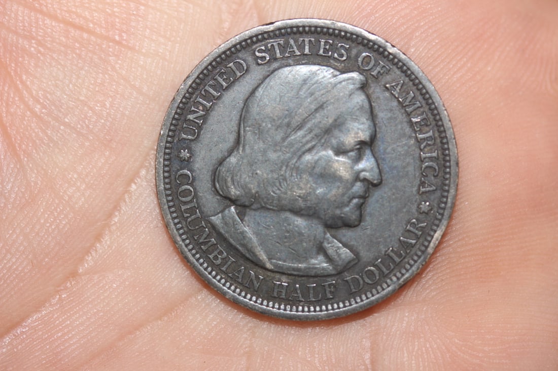 1893 Silver Half Dollar: Columbia exposition