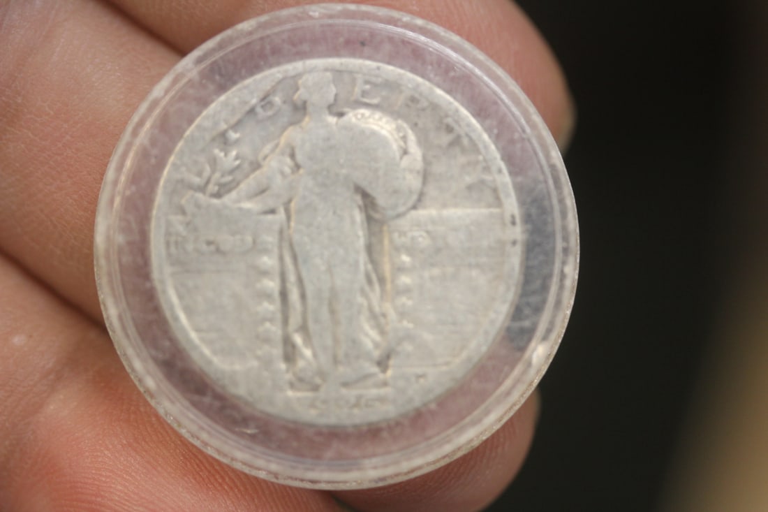 1926 Silver Quarter (1 of 3)
