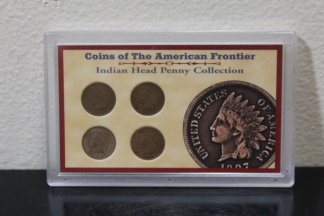 Indian Head Penny Set: 1859-1909 - 4 coins set