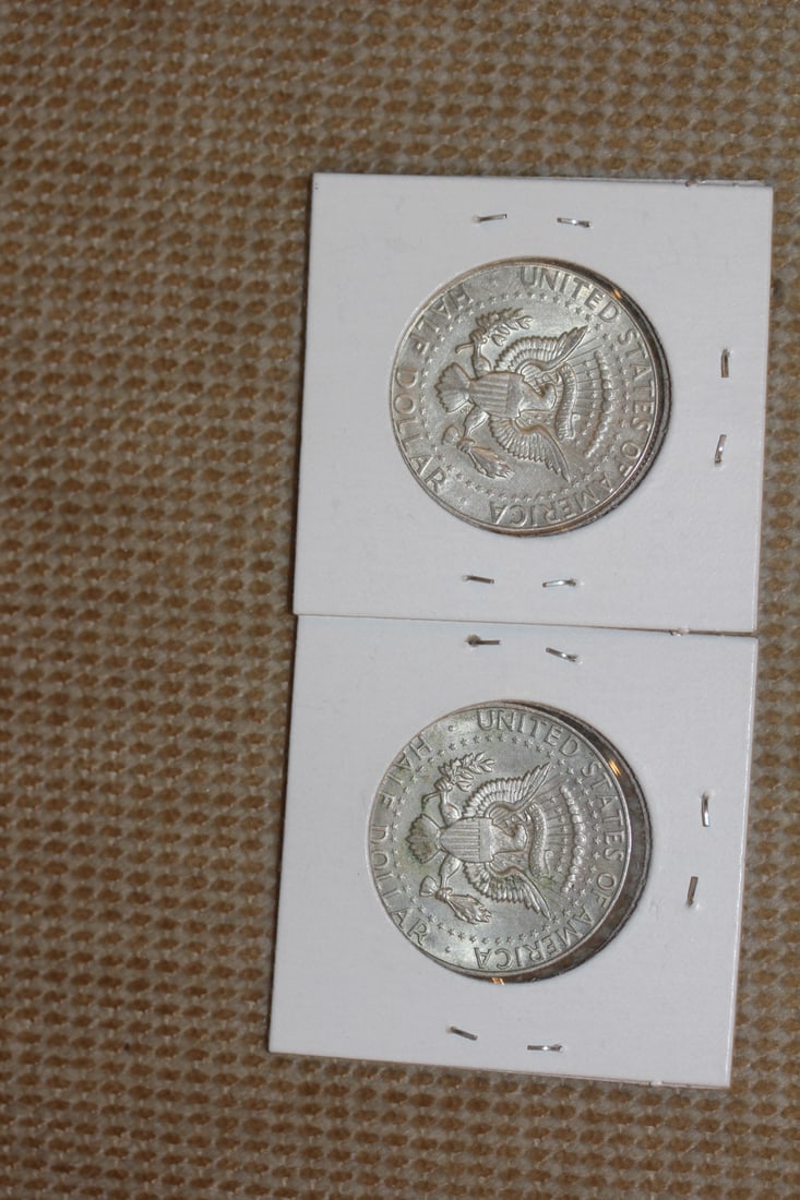 Lot of 2 Kennedy Halves - 2
