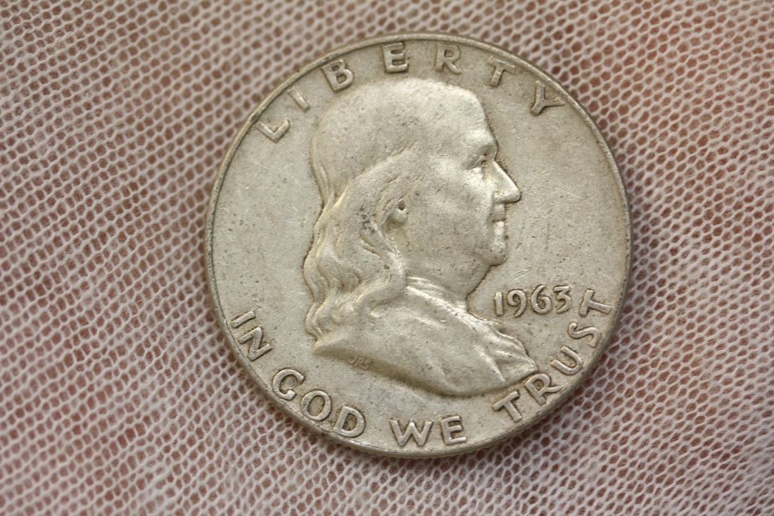 1963-D Franklin Half Dollar: 90% Silver