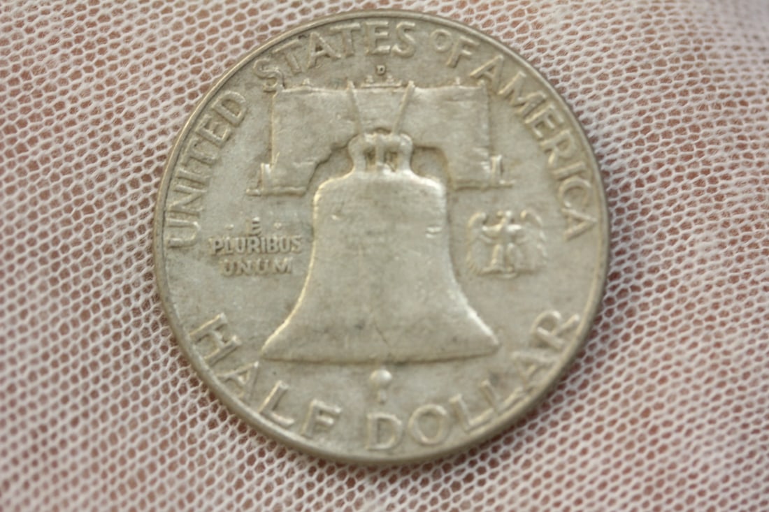 1963-D Franklin Half Dollar - 2
