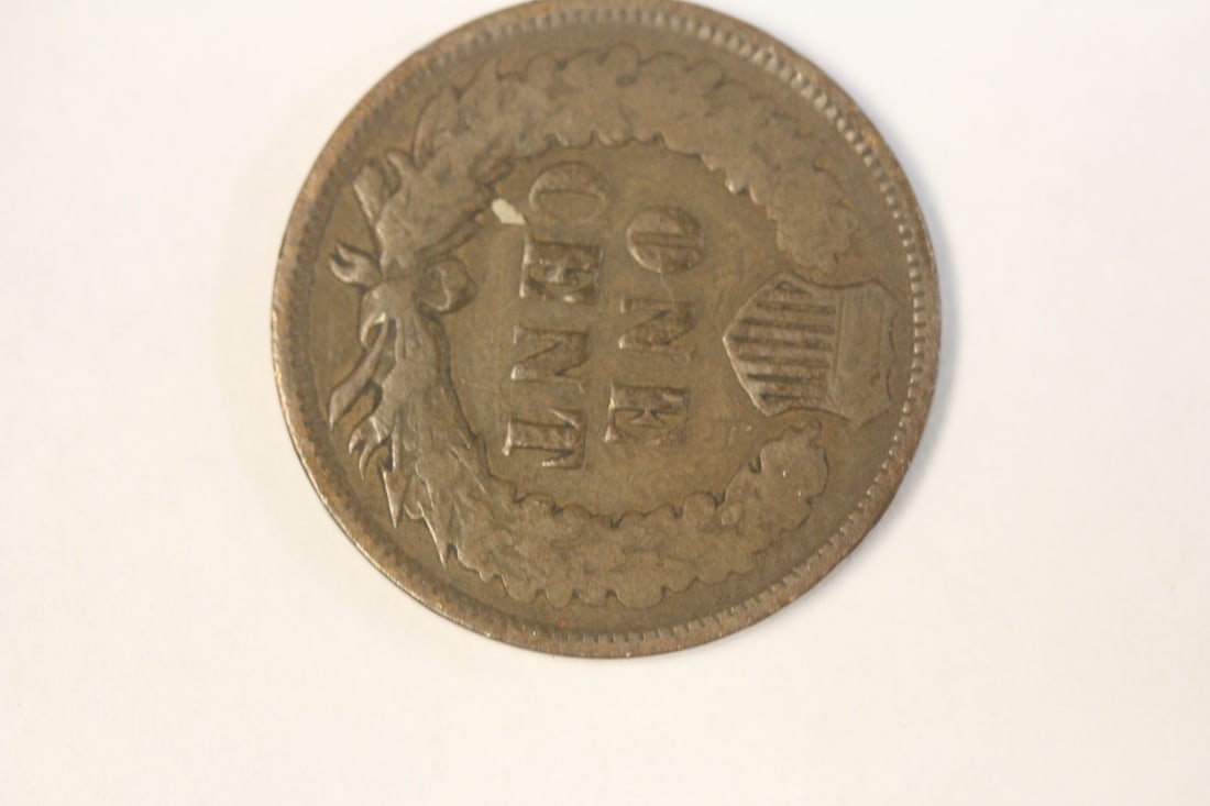 Very Rare 1908 Mint Error Indian Head Cent - 3