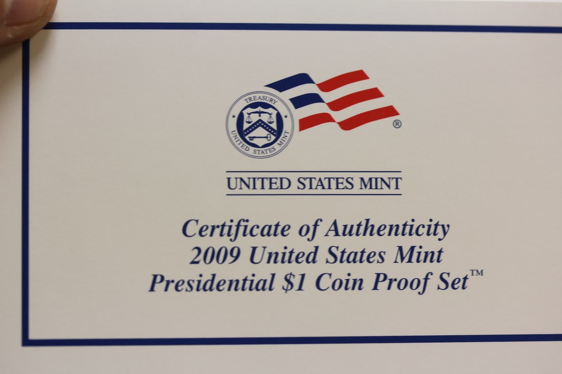 2009 Presidential $1.00 Coin Proof Set - 4