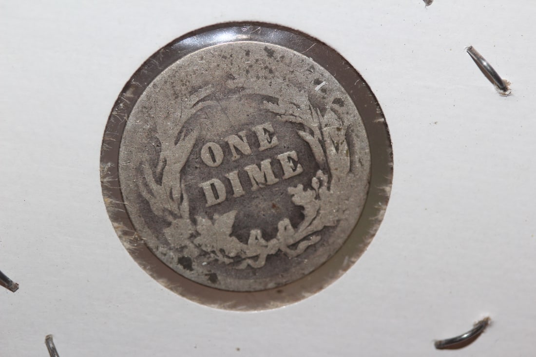 1899 Barber Silver Dime - 2