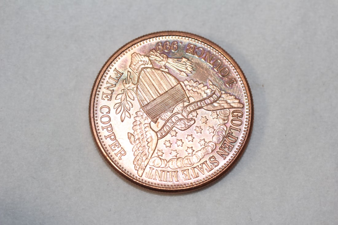 One Ounce Copper Round - 2