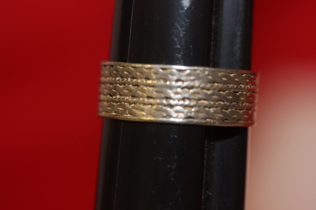 A Sterling Ring: as shown