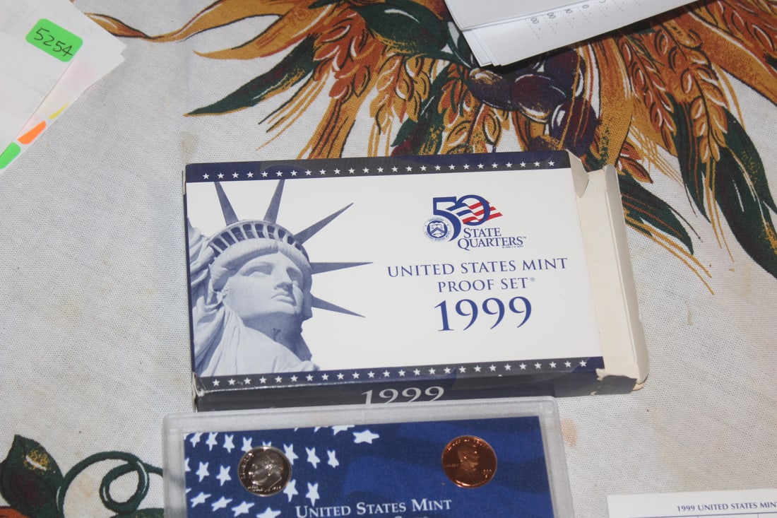 1999 US Mint Proof Coin Set - 3