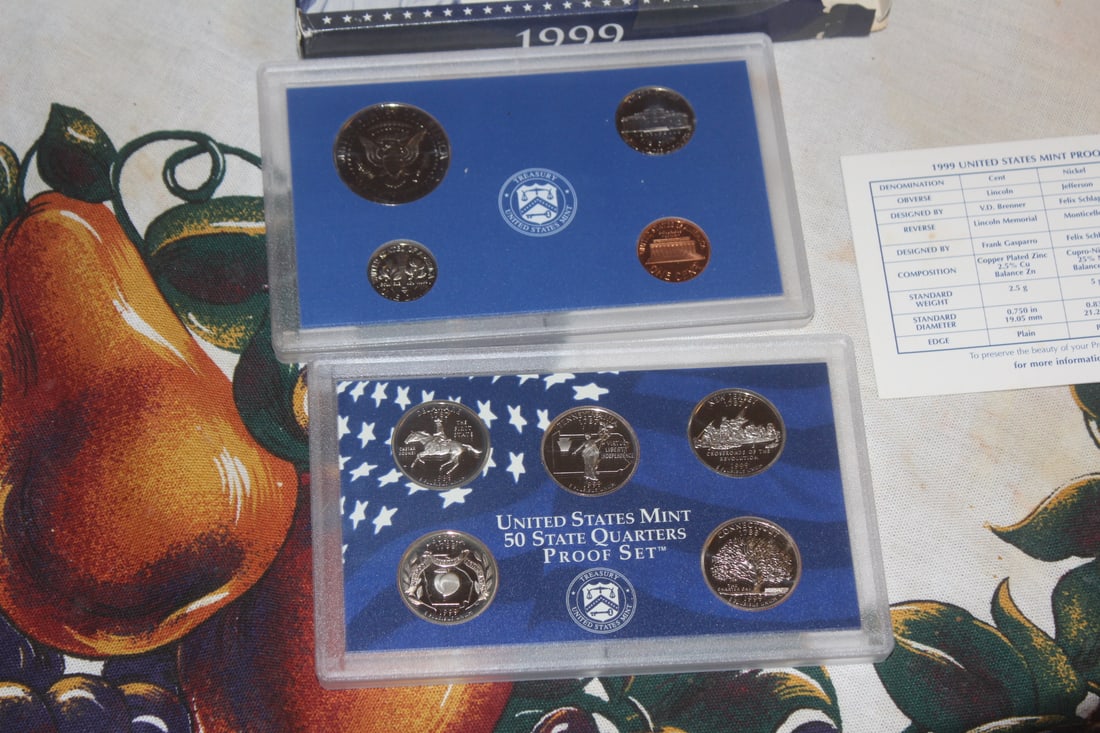 1999 US Mint Proof Coin Set - 4
