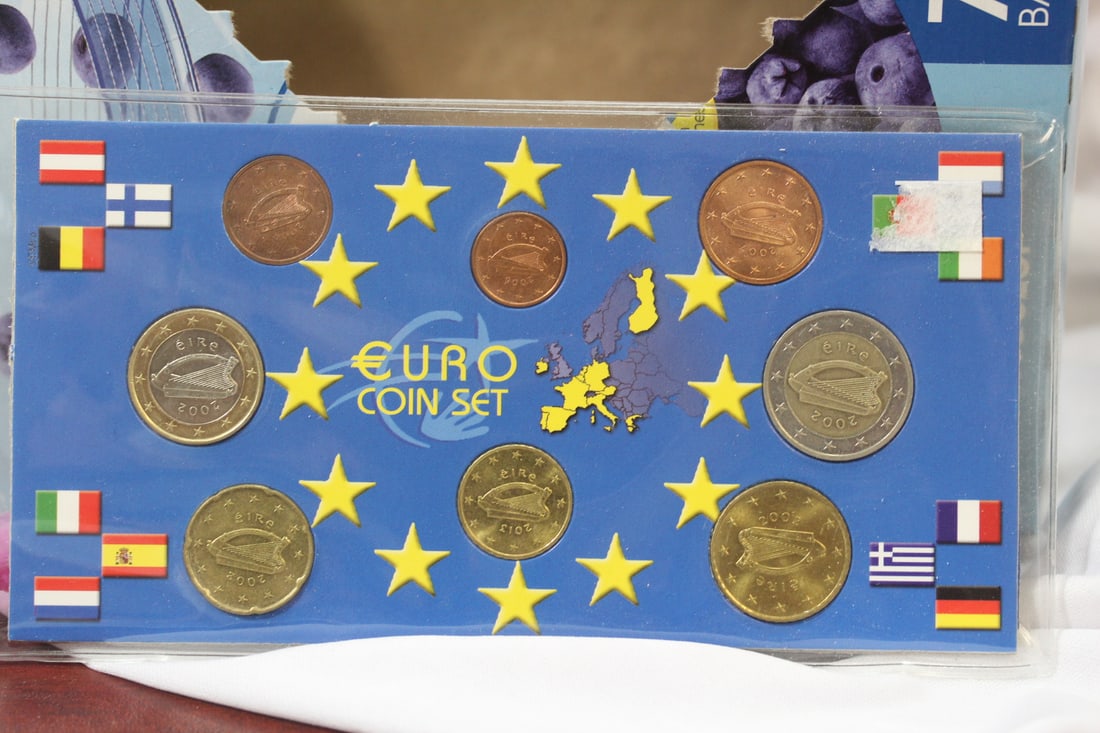 An Euro Coin Set: as shown