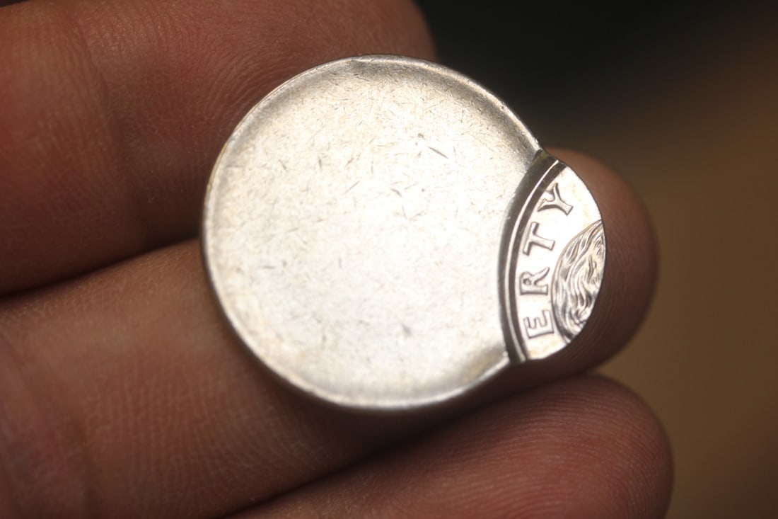 Off Center Mint Error Quarter: as shown