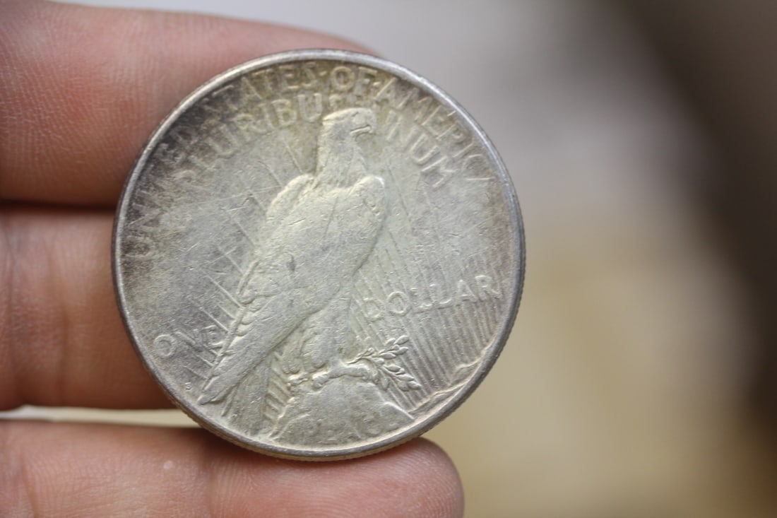 1922-S Peace silver dollar - 2