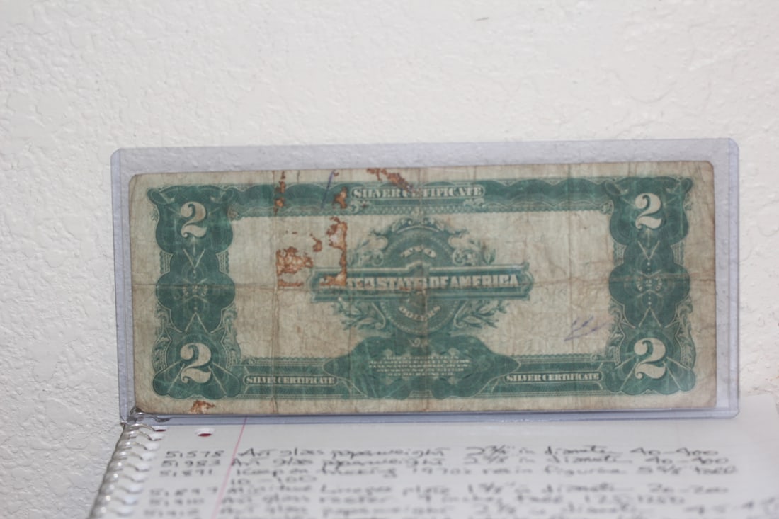 1899 US$2.00 Bank Note - 3