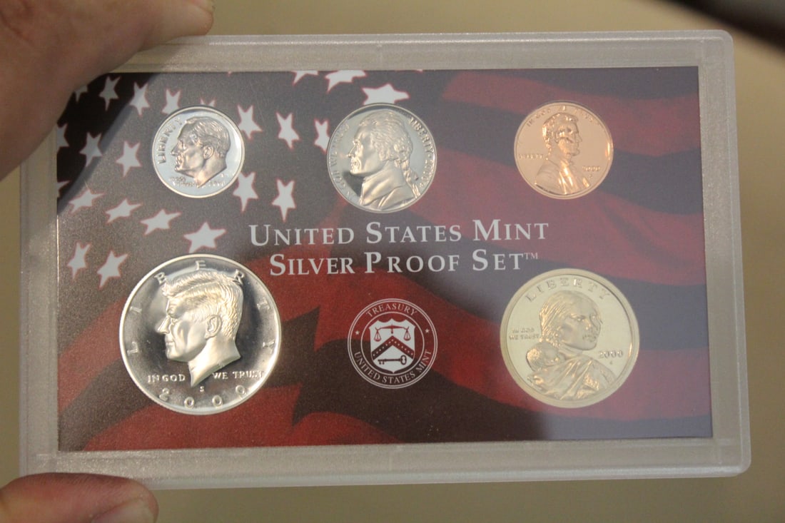 US Mint 2000 Silver Proof Set - 3