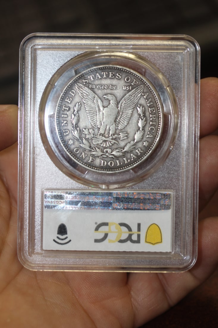 Very Rare Duo Error 1921-D Morgan Silver Dollar - 2