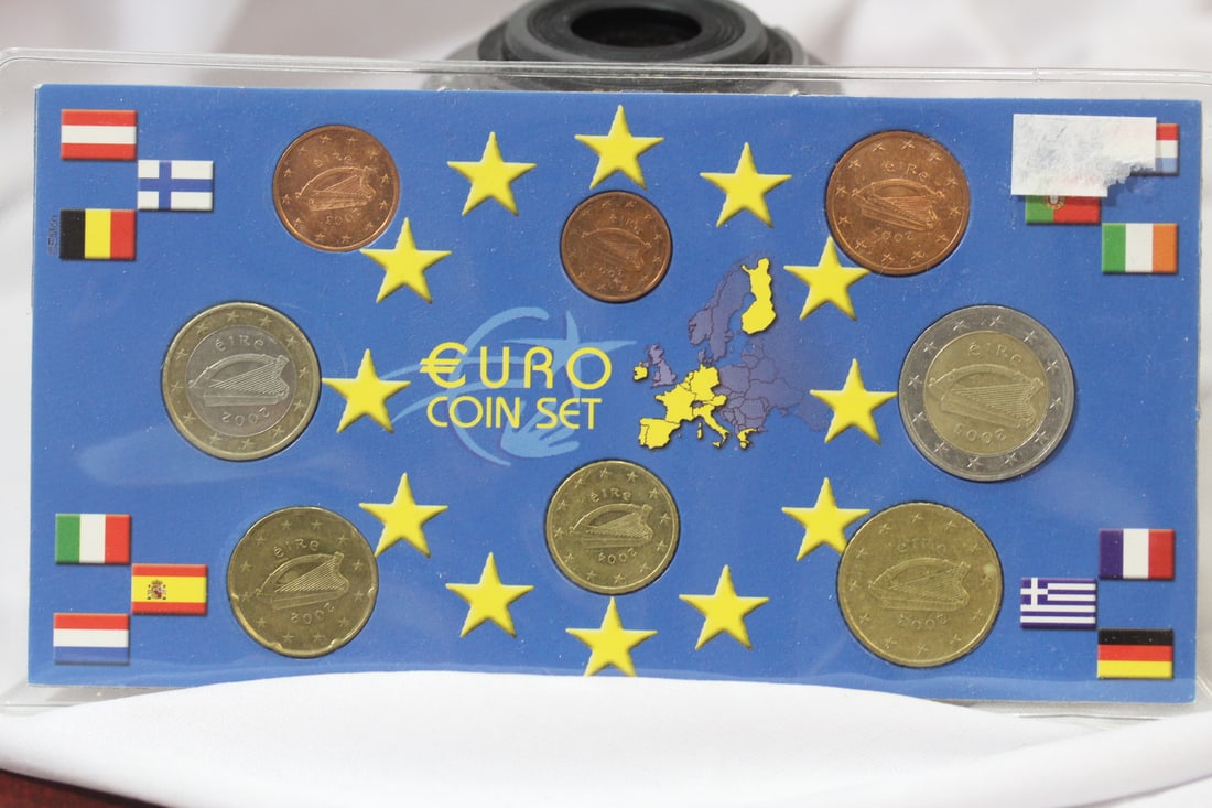 An Euro Coin Set: as shown