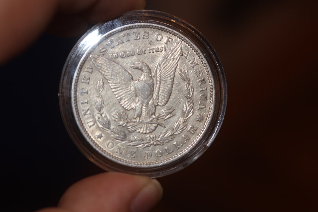 1884 Morgan Silver Dollar - 2