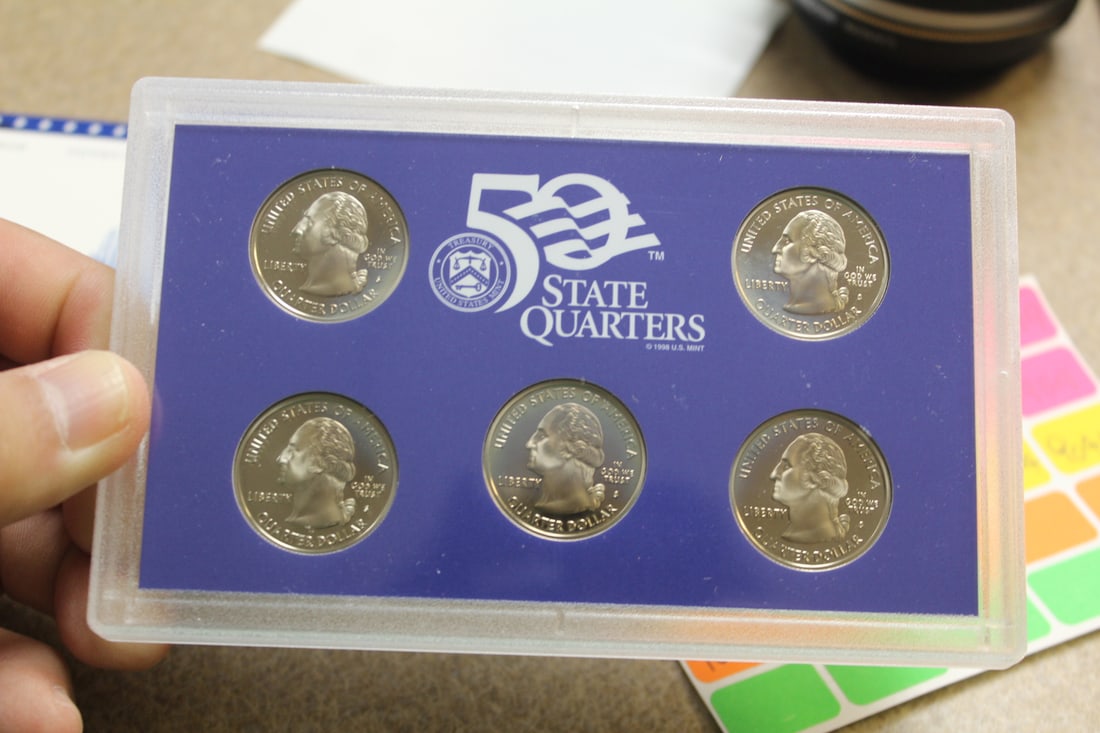 2006 US Mint 50 States Quarters: proof set - clad