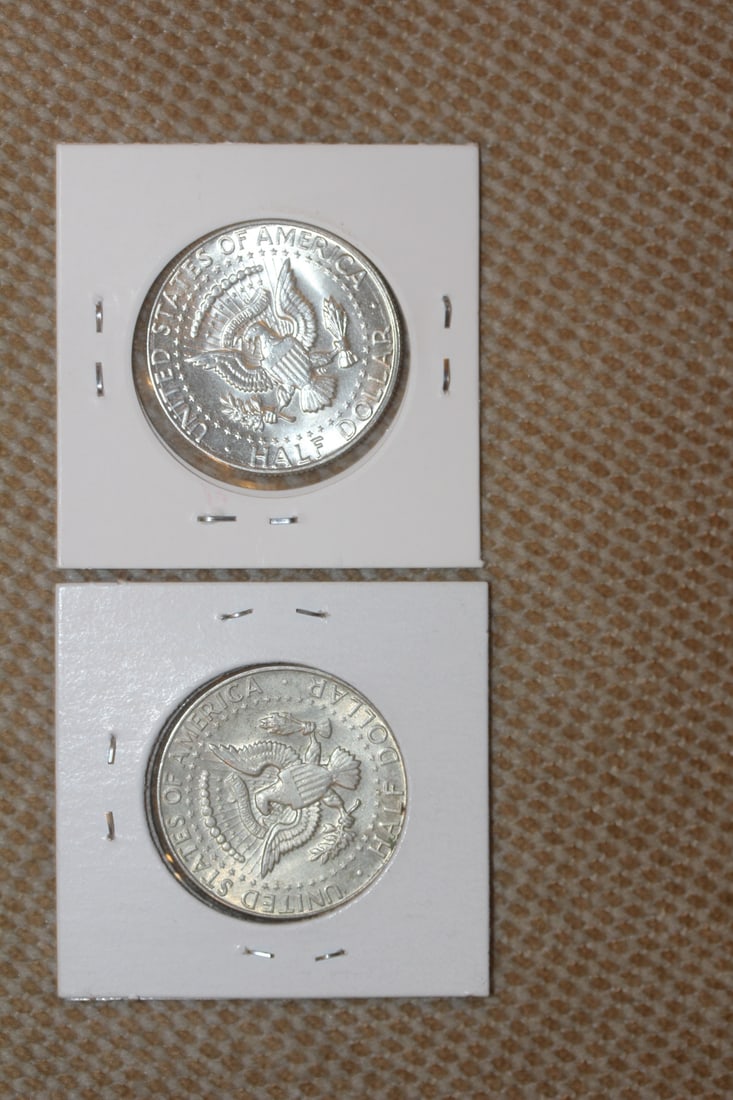 Lot of 2 Kennedy Halves - 2