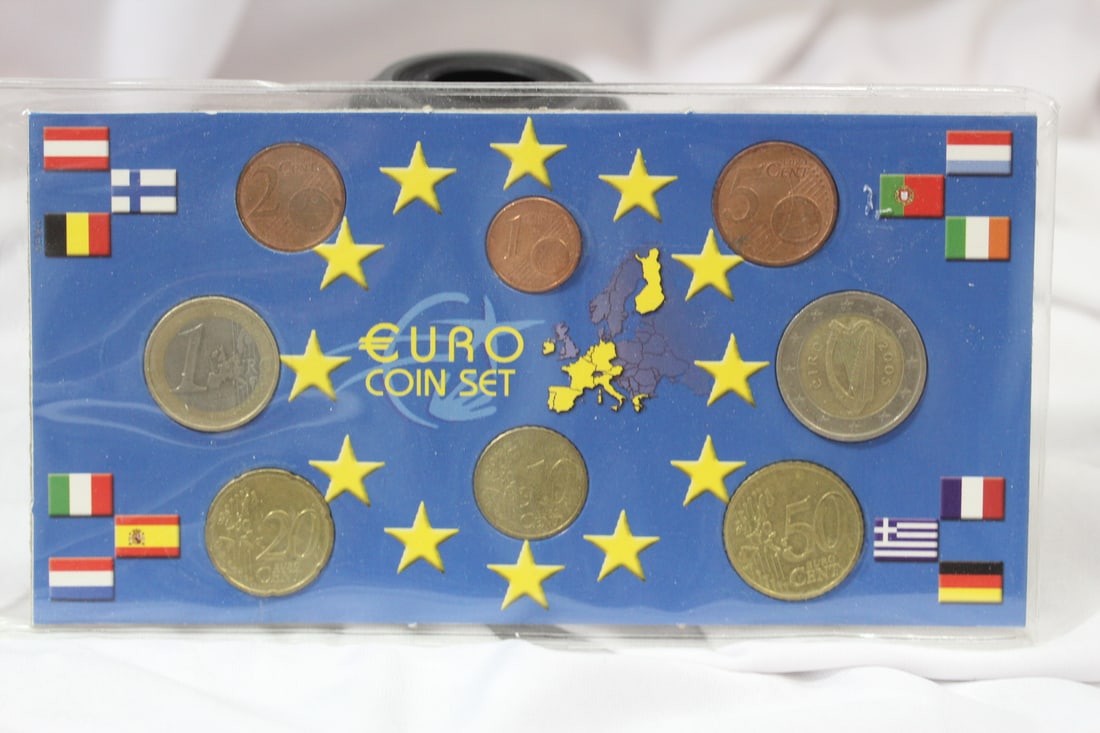 An Euro Coin Set: as shown