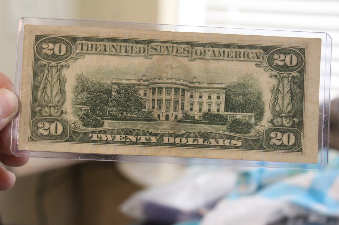 A 1950 $20.00 Error Note - 2