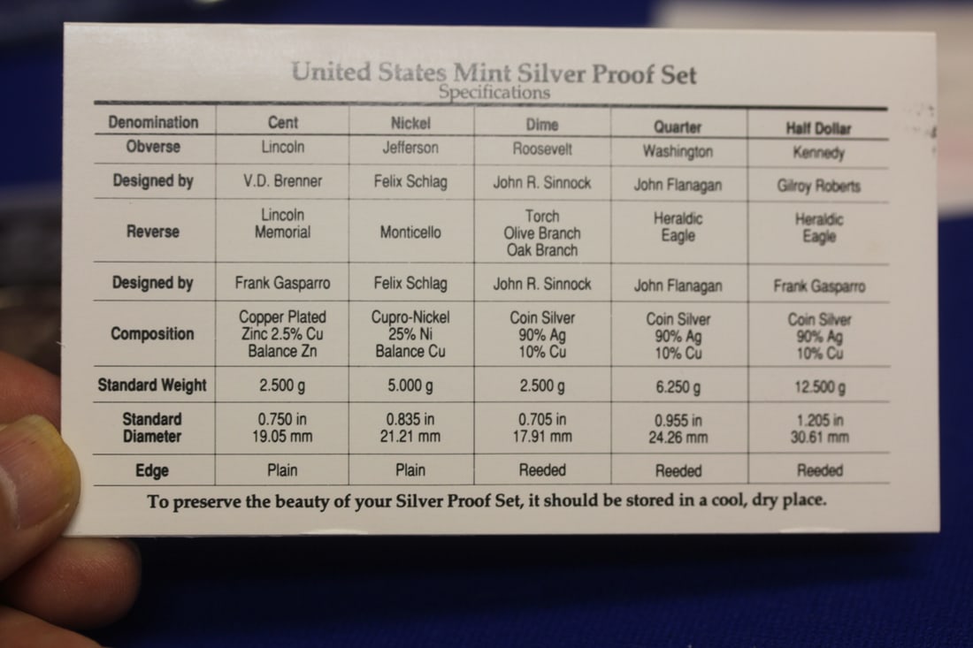 A 1998 US Mint Silver Proof Set - 3