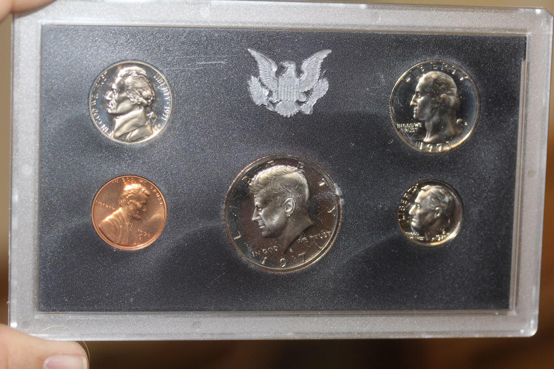 1971 US Proof Coin Set: as shown
