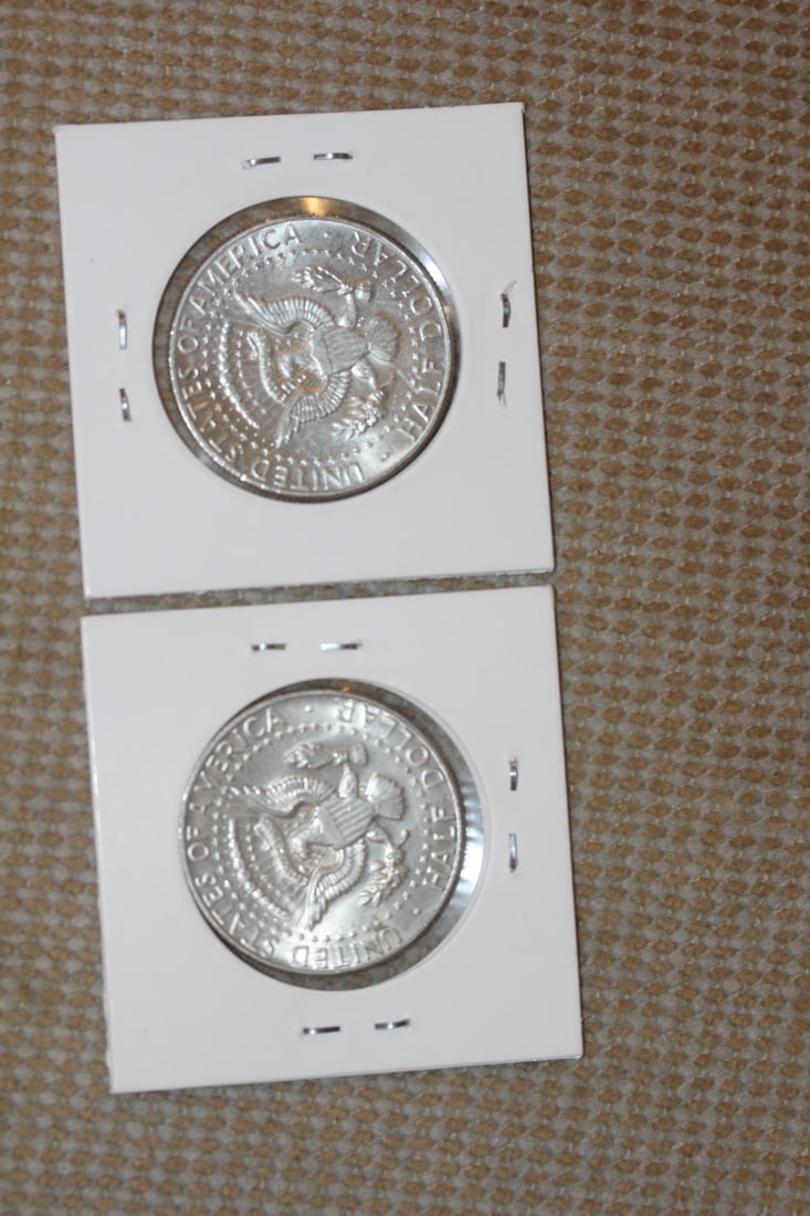 Lot of 2 Kennedy Halves - 2