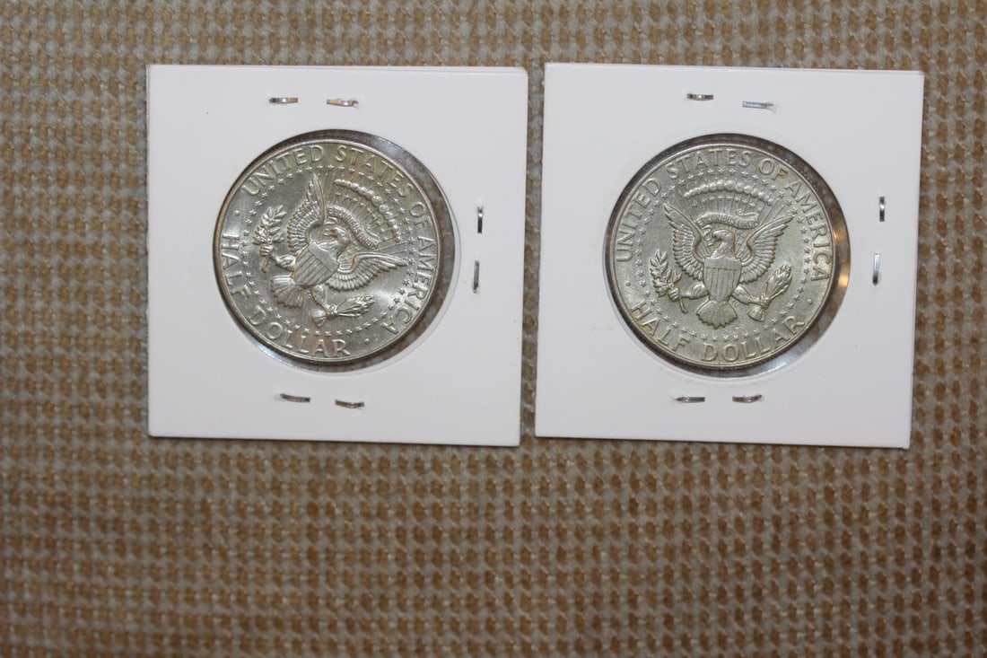 Lot of 2 Kennedy Halves - 2