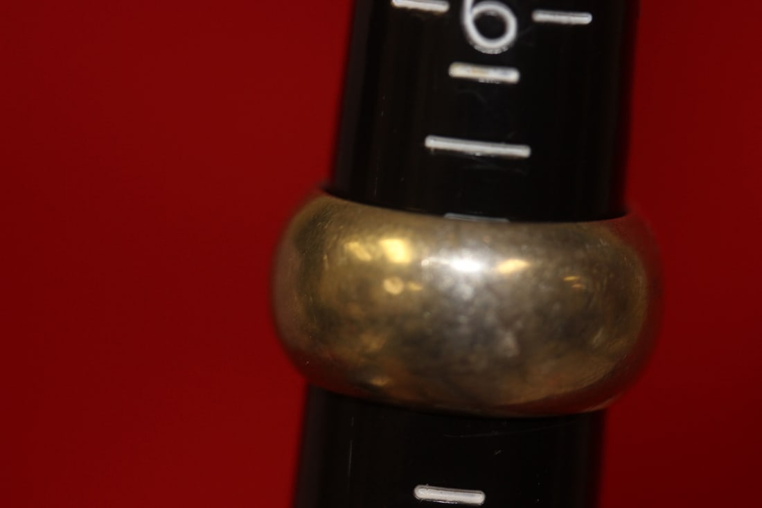 A Sterling Ban Ring - 2