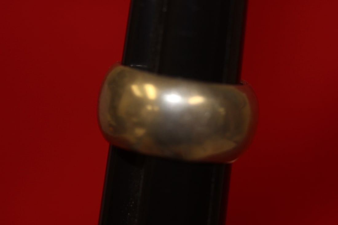 A Sterling Ban Ring - 3