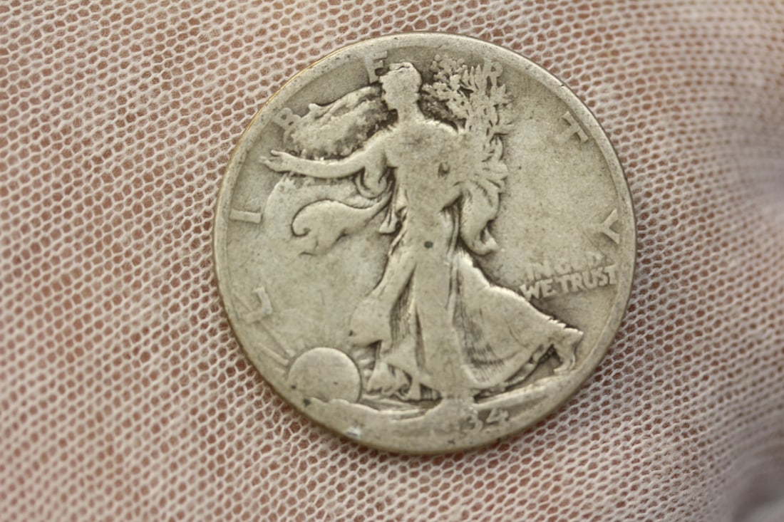 1934-S Liberty Half Dollar: 90% Silver