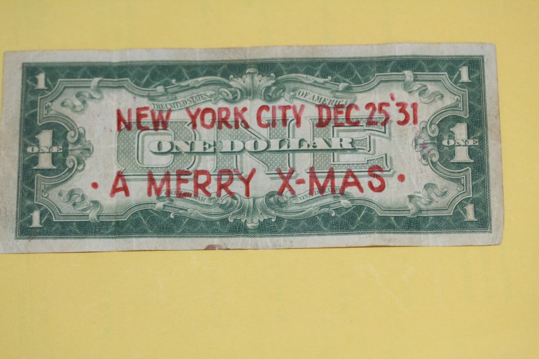 A 1928 One Dollar Funny Back Note - 4
