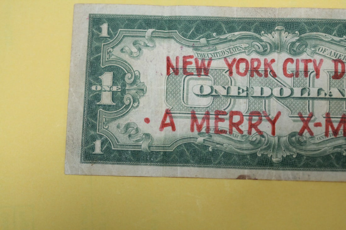 A 1928 One Dollar Funny Back Note - 5