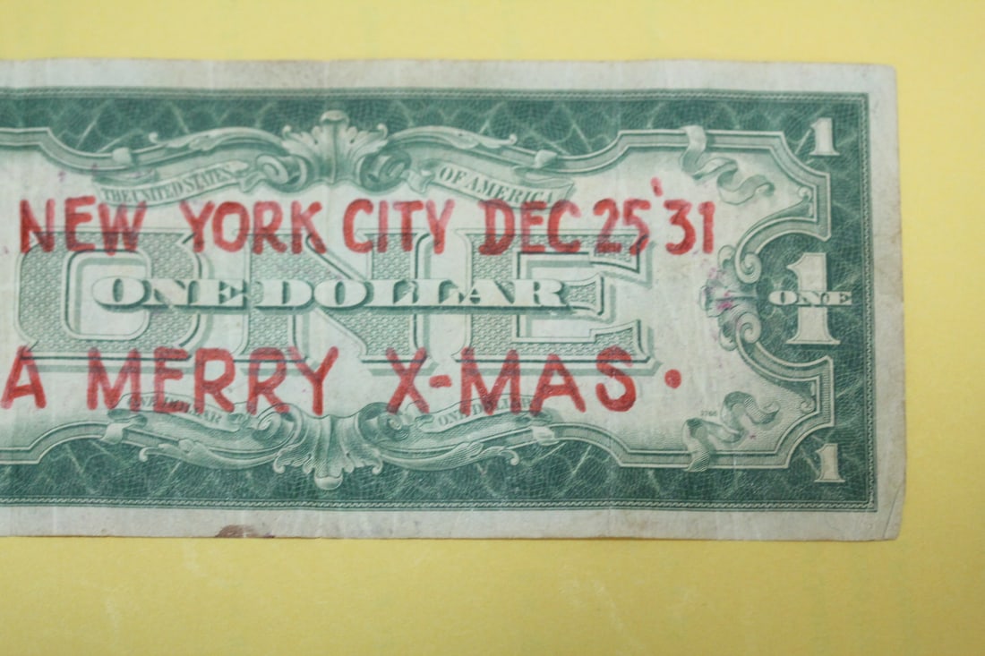 A 1928 One Dollar Funny Back Note - 6