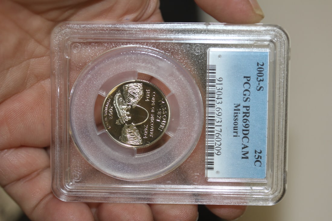 PCGS Graded 2003-S Quarter: PR69 - DCAM