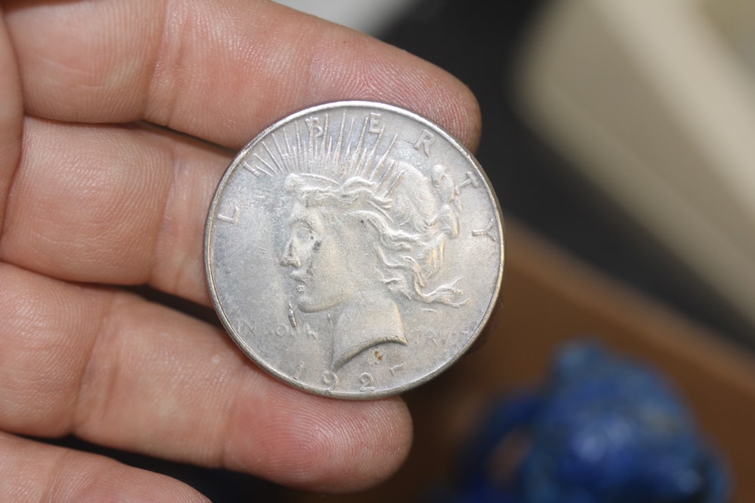 1927 Semi Key Date Peace Dollar - 2