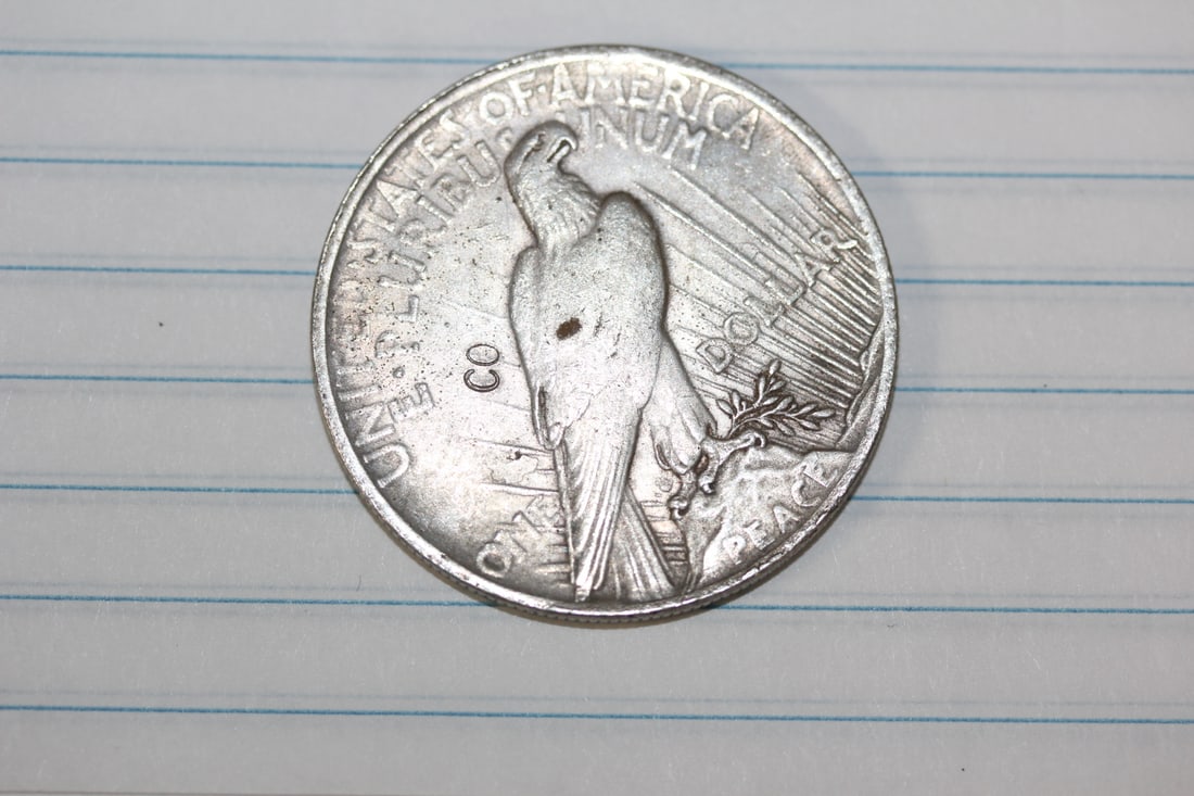 1927 Semi Key Date Peace Dollar - 3