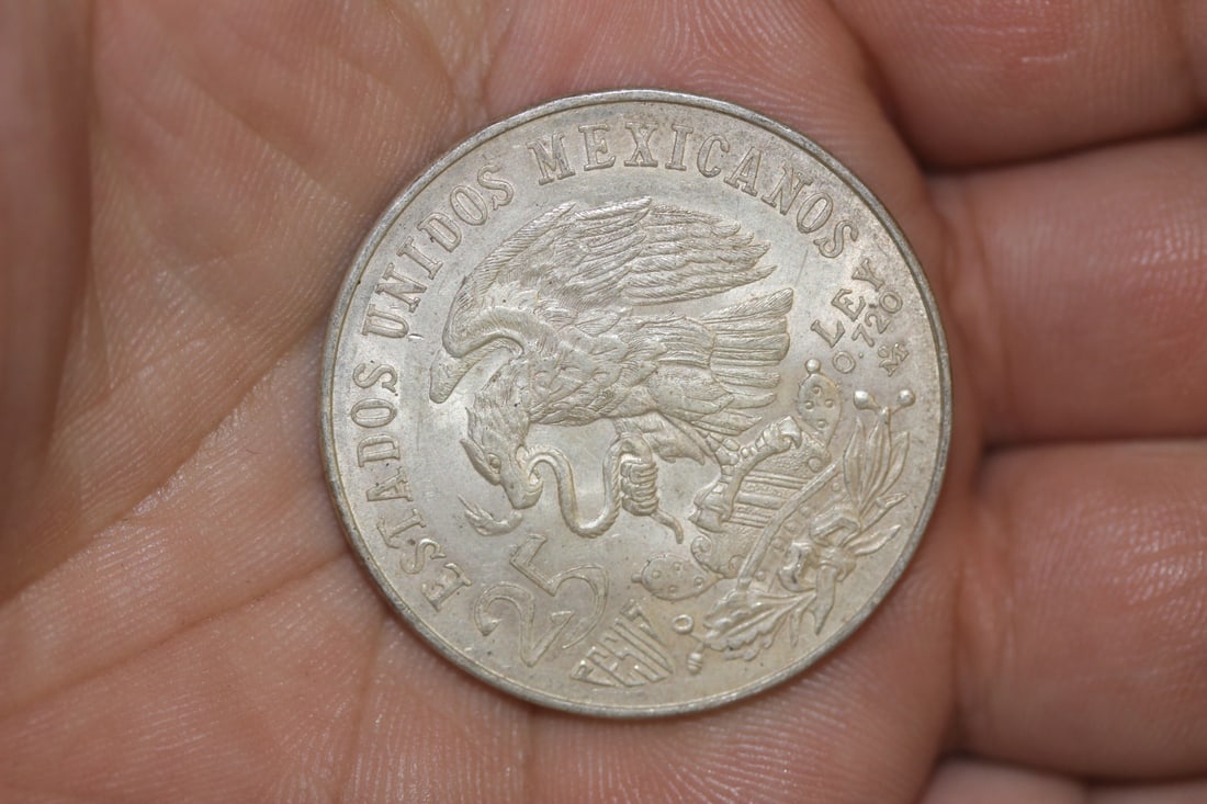 1968 Mexico Olympic Coin - 2