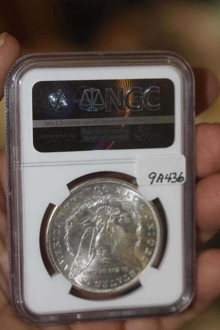 NGC Graded 1882-S Morgan Silver Dollar - 2