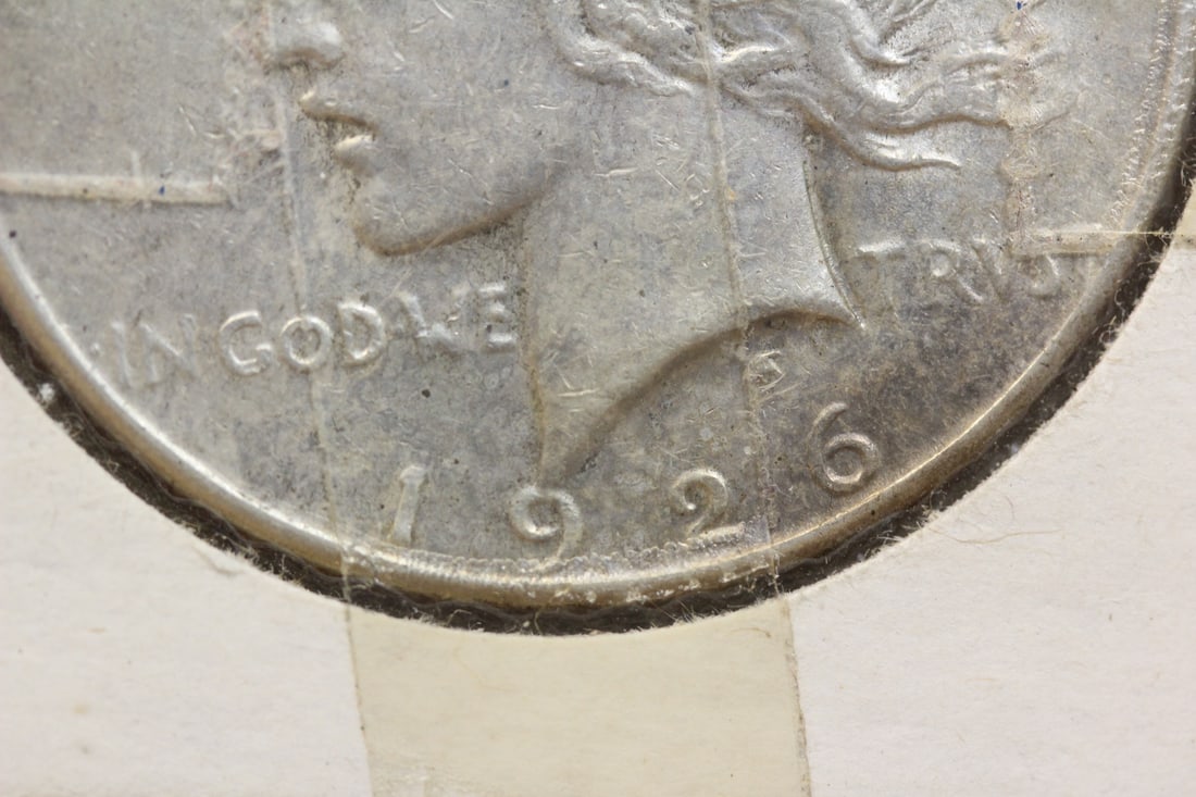 1926-S Peace Silver Dollar - 3