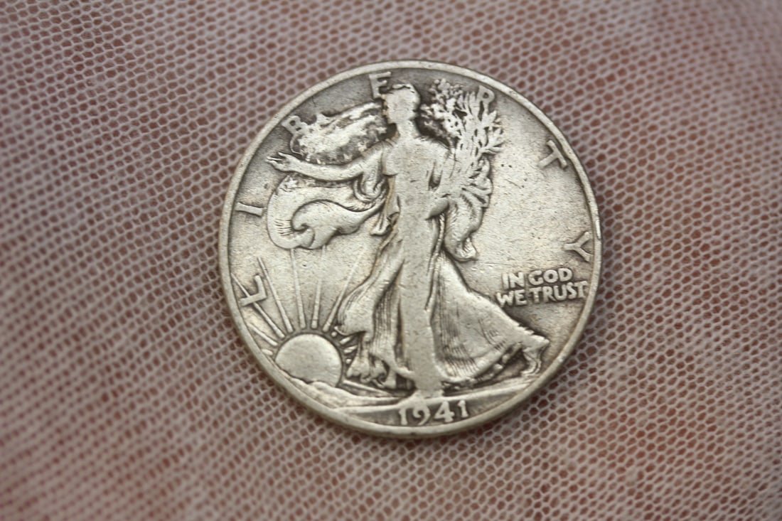 1941-D Liberty Half Dollar: 90% silver