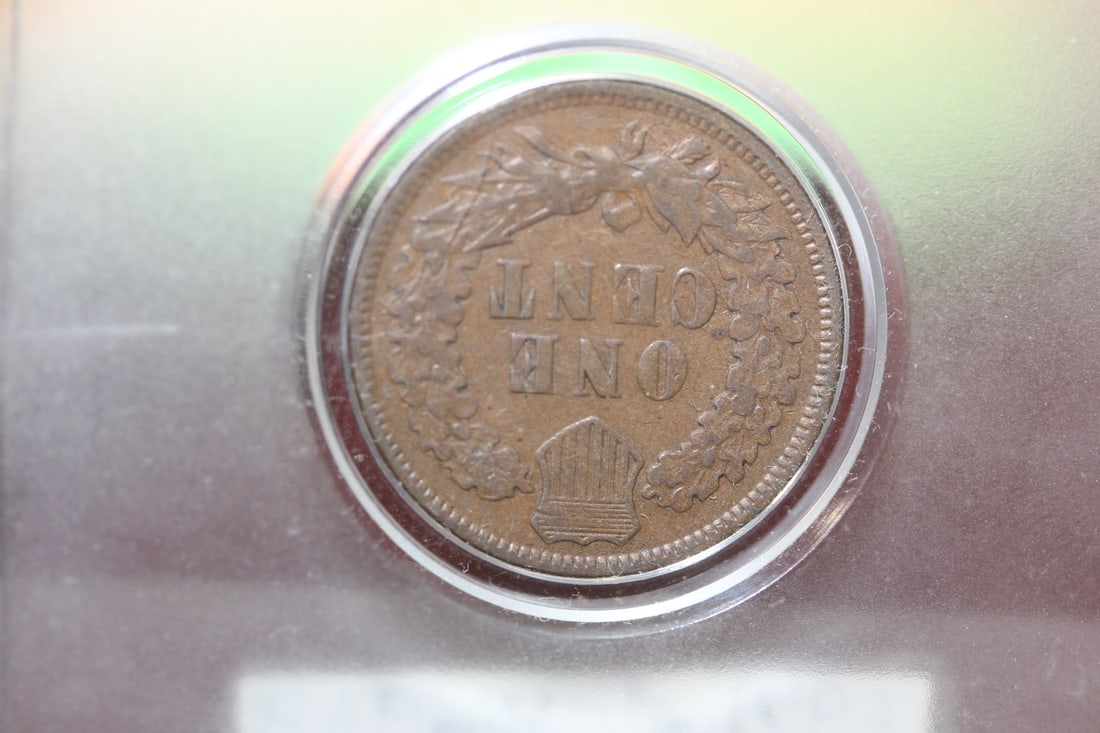 An 1874 Indian Head Cent - 2